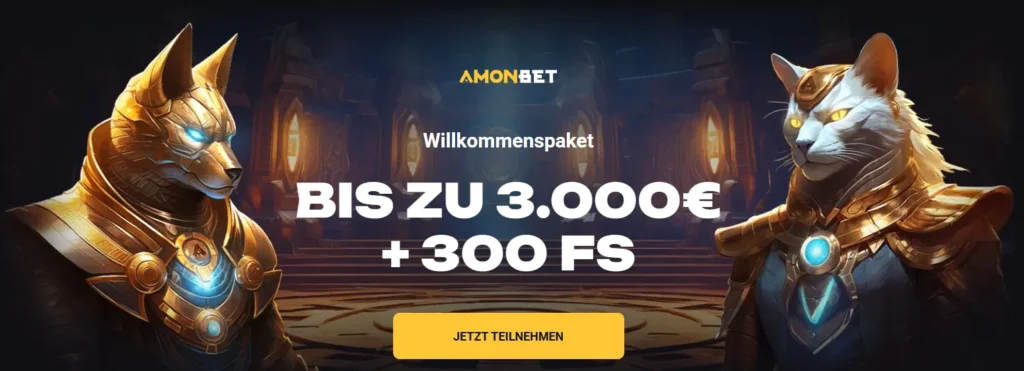 Amonbet Willkommensbonus